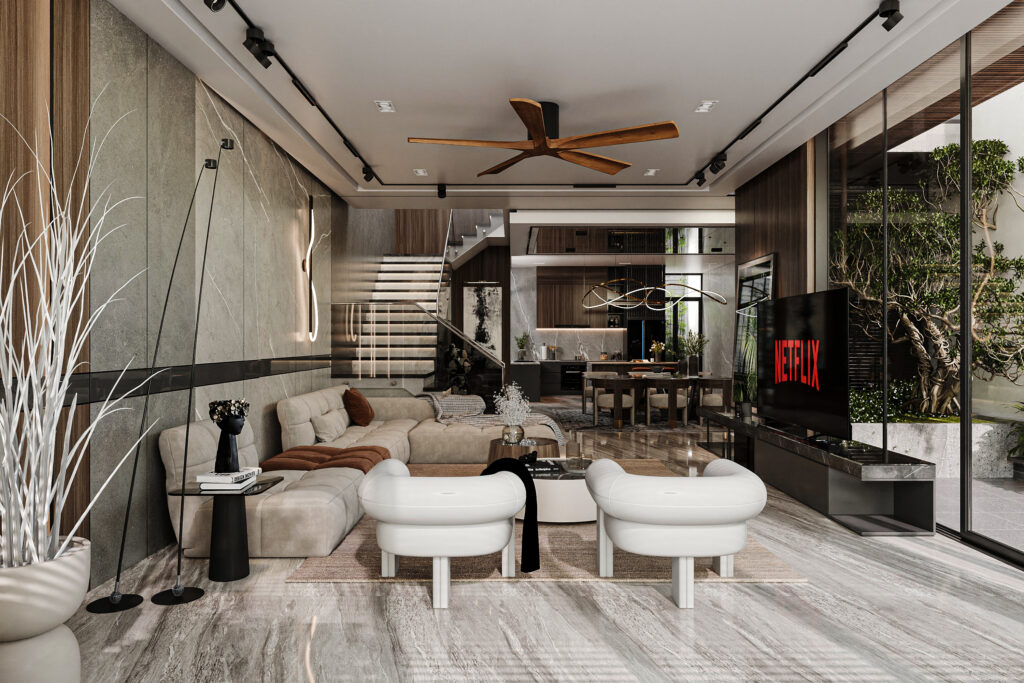 Best Living Room Design in Dubai
